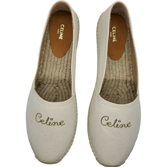 Celine Espadrille Size 41 New In Box, Retail 550 - Picture 1 of 9